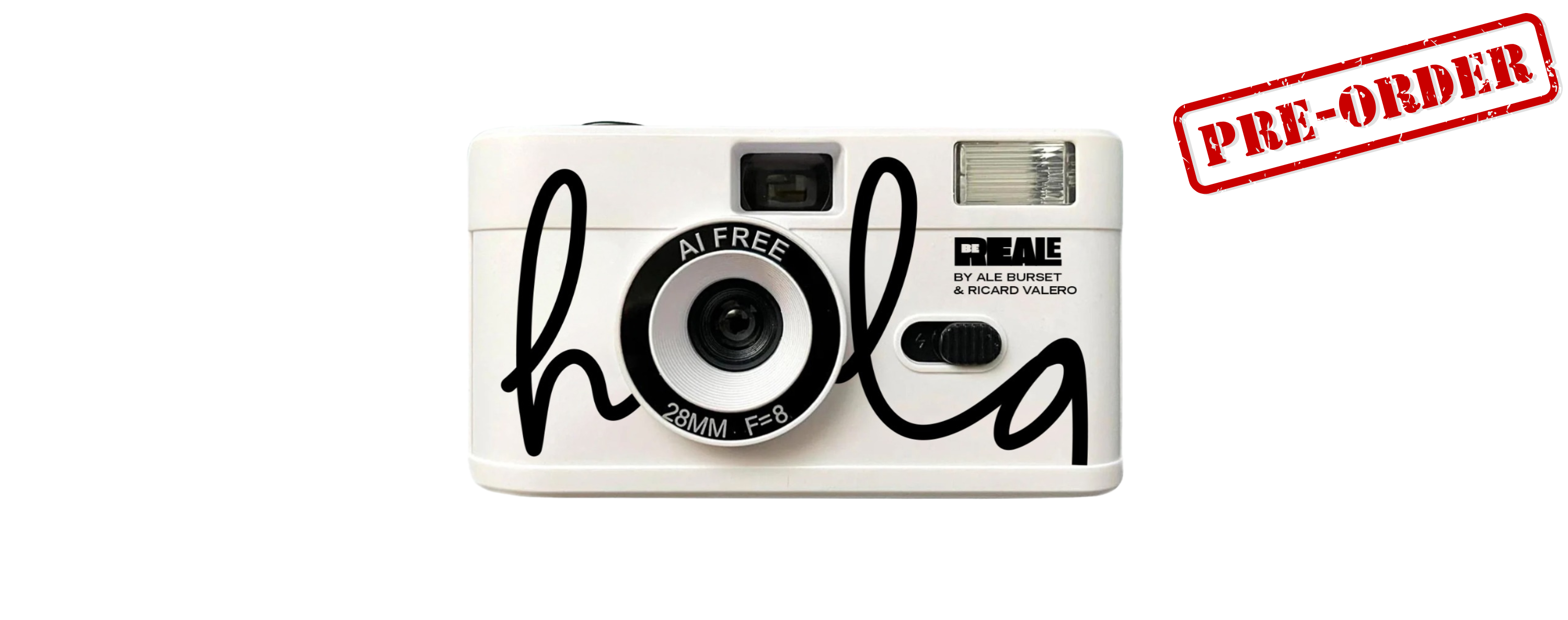 BE REALE BIG TYPE  BY ALE BURSET & RICARD VALERO