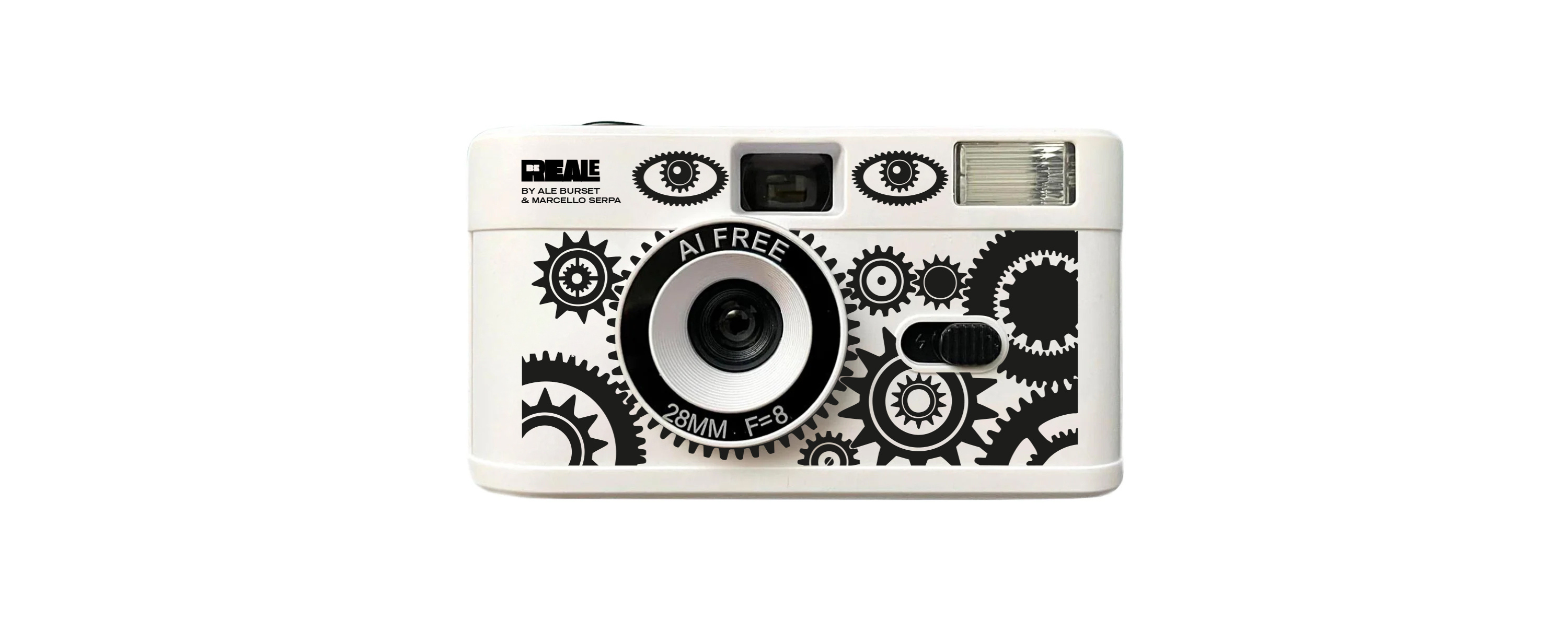 BE REALE BIG TYPE  BY ALE BURSET & MARCELLO SERPA