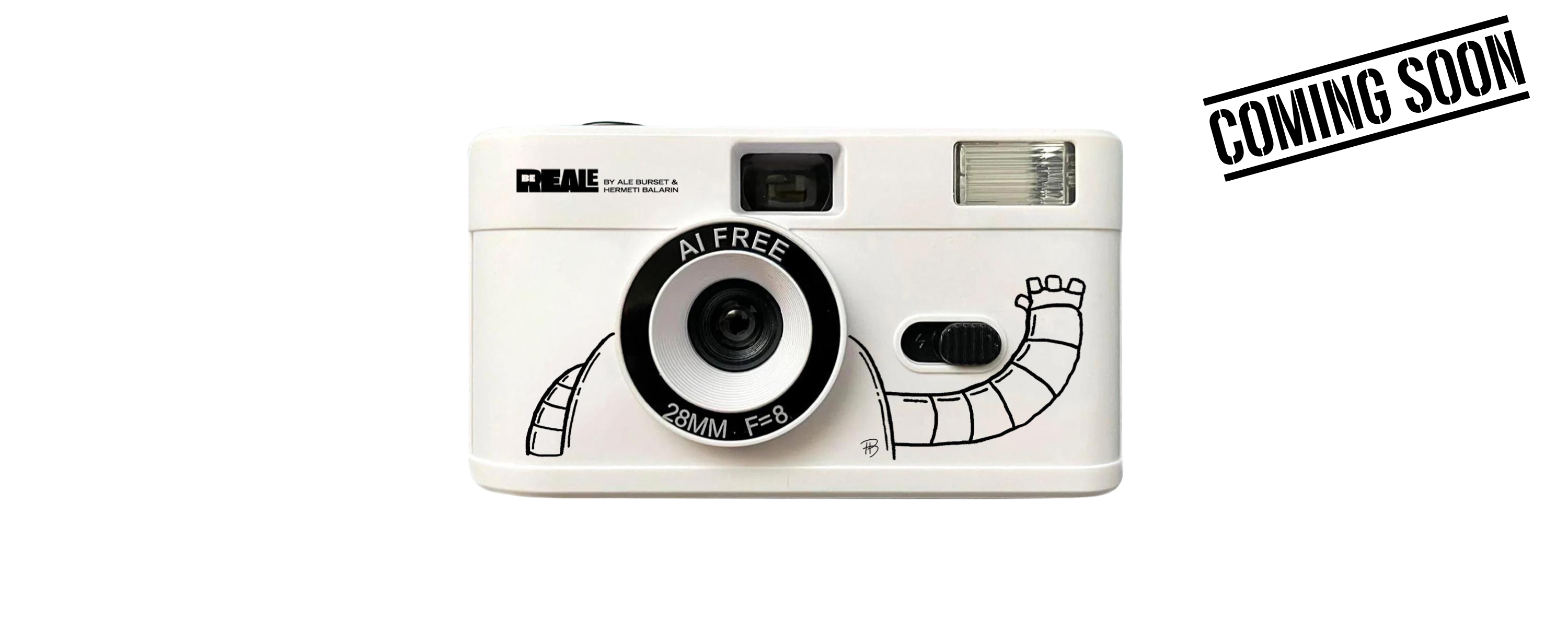 BE REALE BIG TYPE  BY ALE BURSET & HERMETI BALARIN