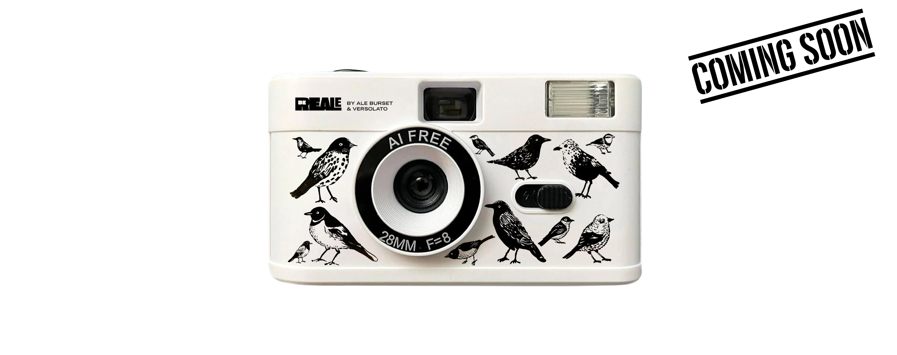 BE REALE BIG TYPE  BY ALE BURSET & VERSOLATO