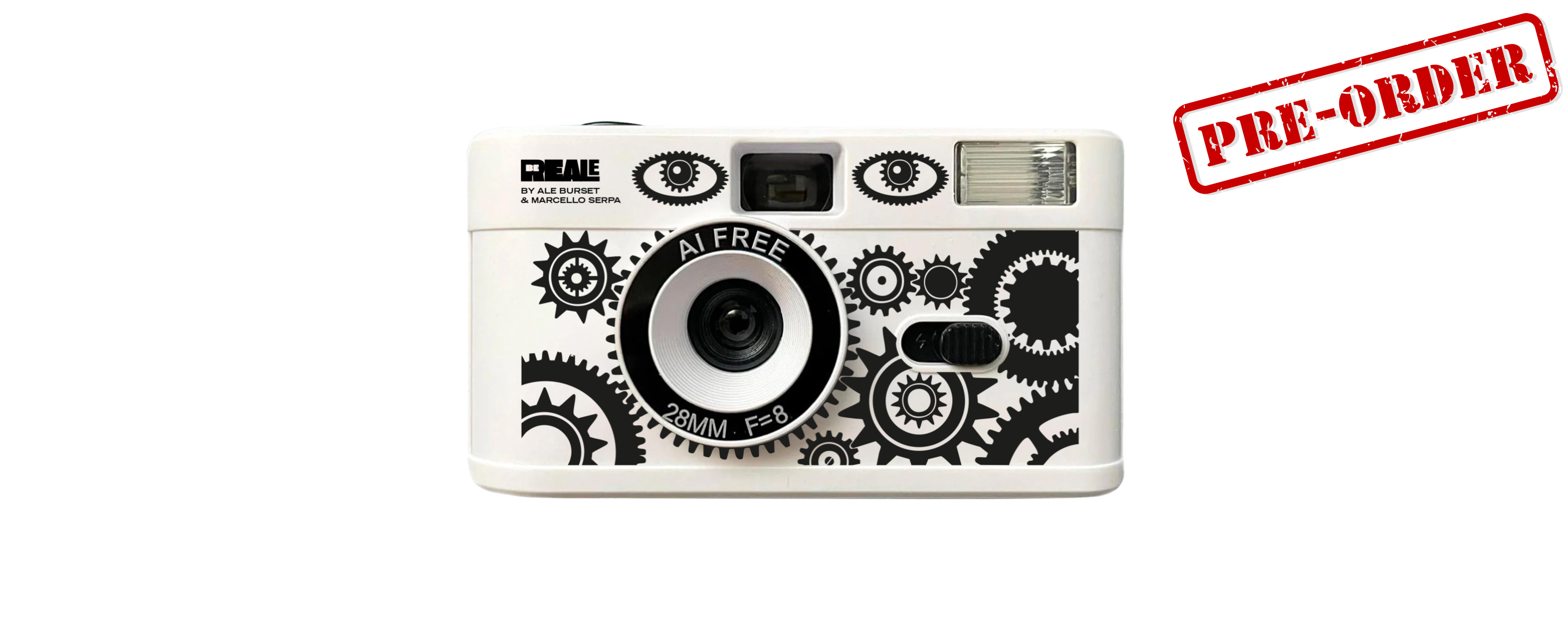 BE REALE BIG TYPE  BY ALE BURSET & MARCELLO SERPA