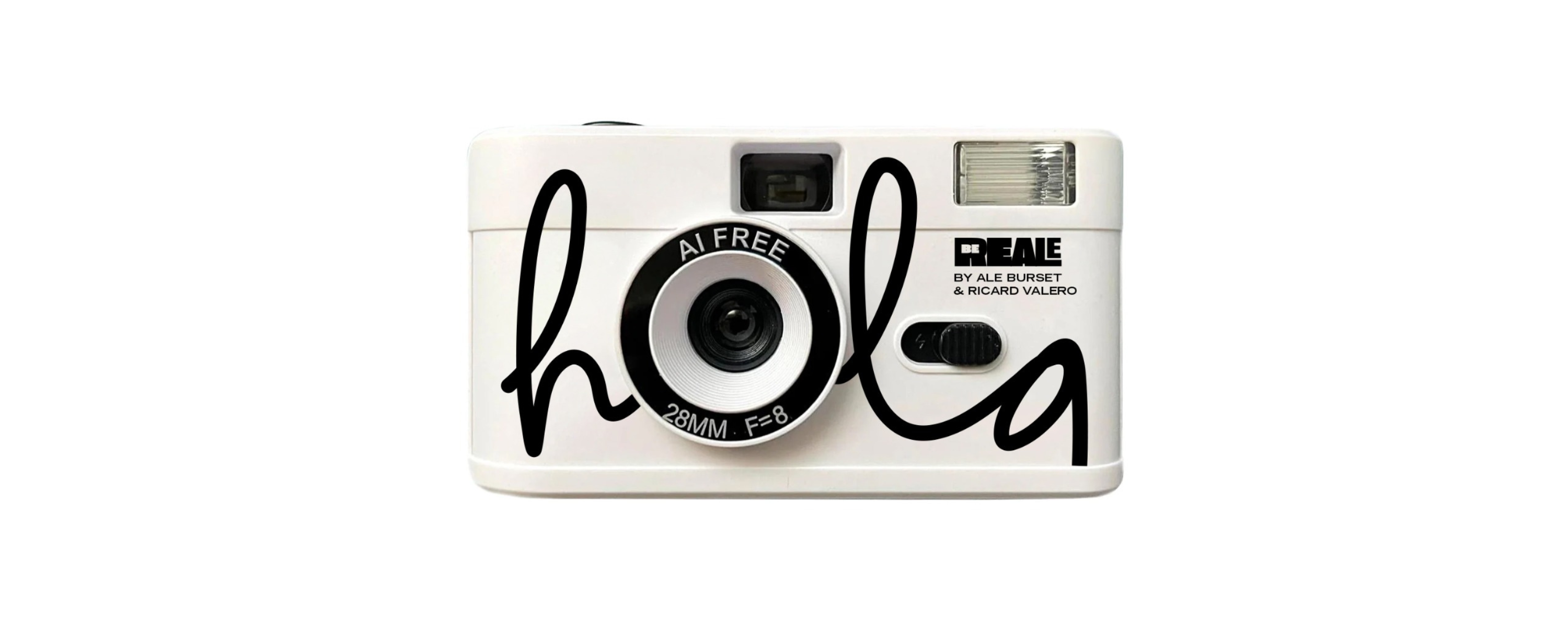 BE REALE BIG TYPE  BY ALE BURSET & RICARD VALERO