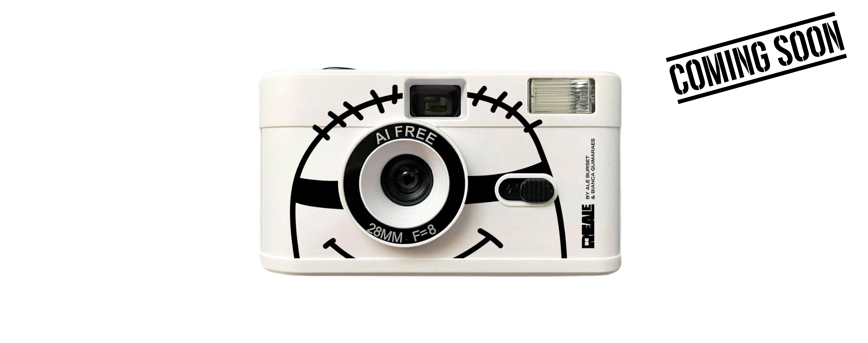 BE REALE BIG TYPE  BY ALE BURSET & BIANCA GUIMARAES