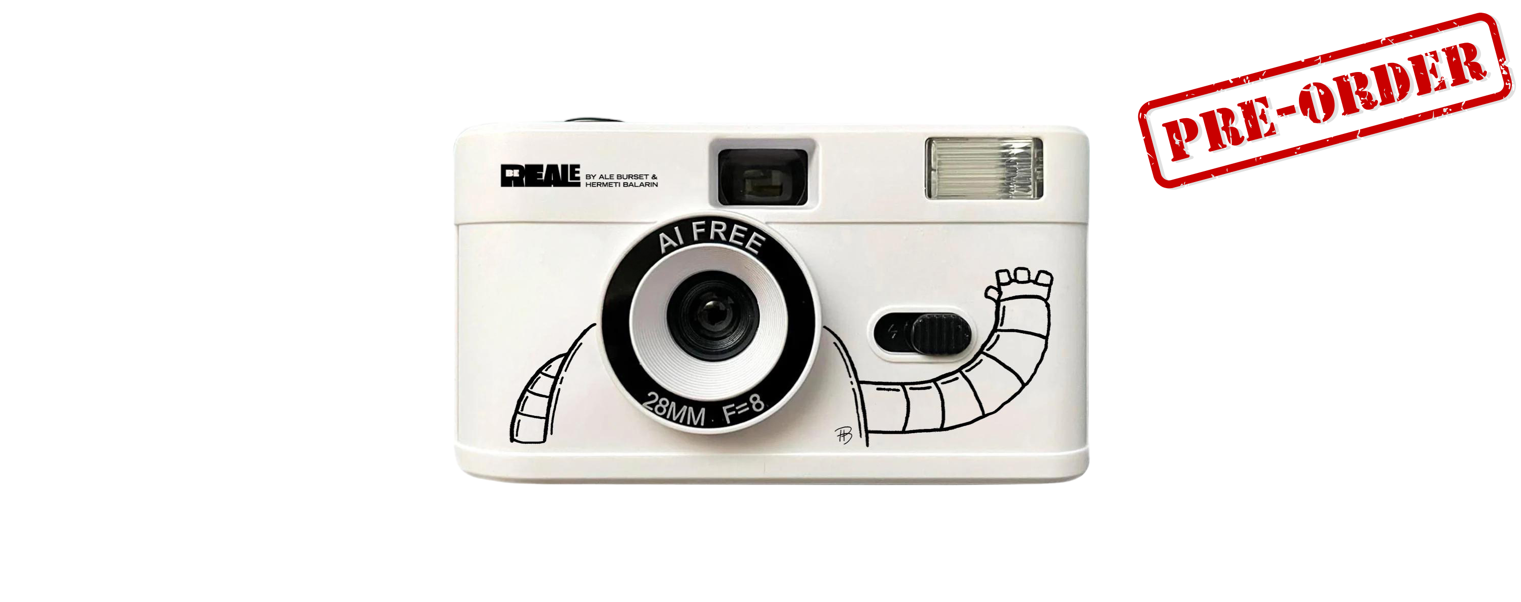 BE REALE BIG TYPE  BY ALE BURSET & HERMETI BALARIN